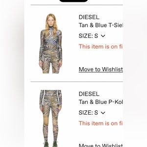 Diesel matching set